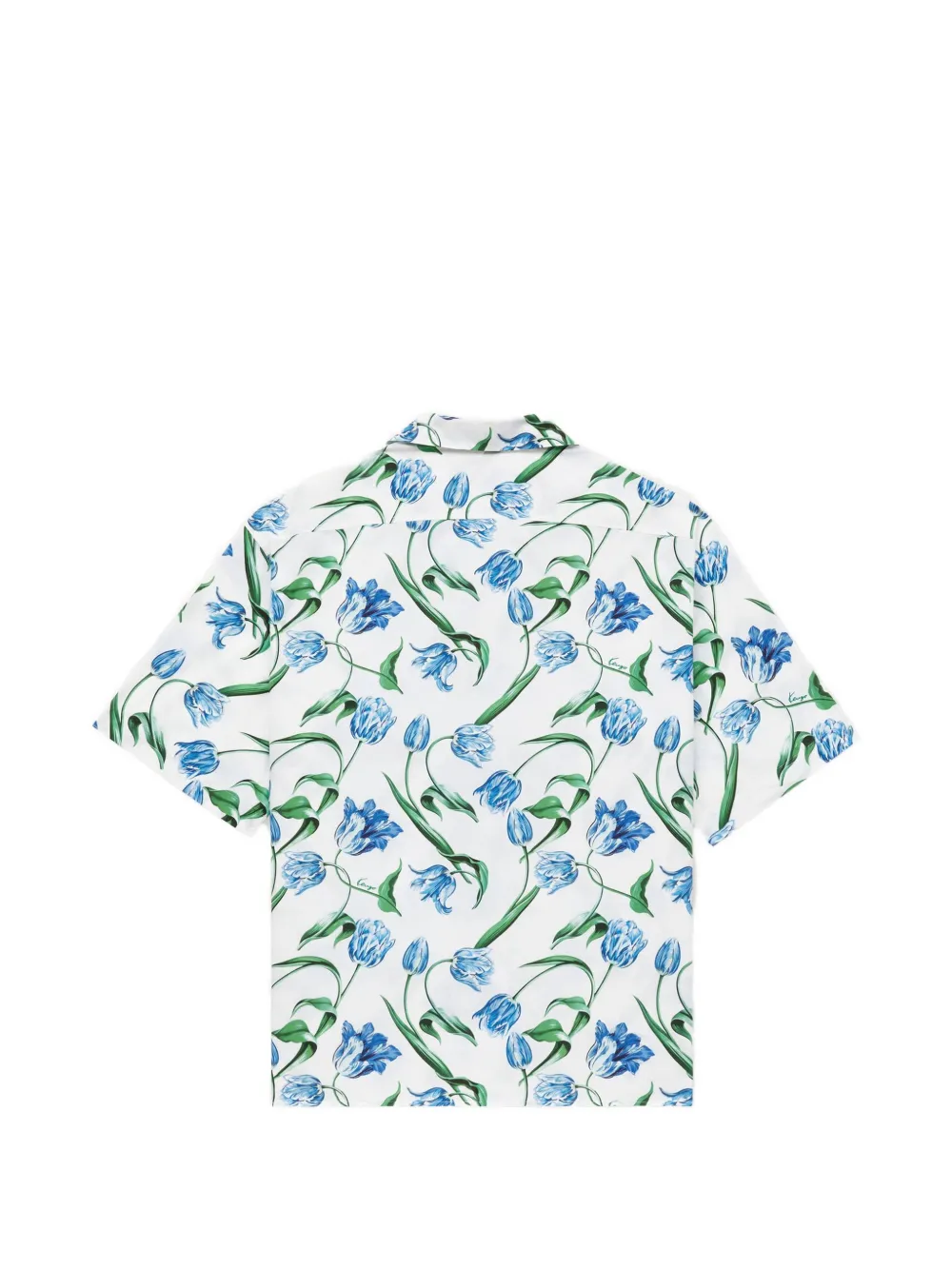 Kenzo Overhemd met bloemenprint Wit