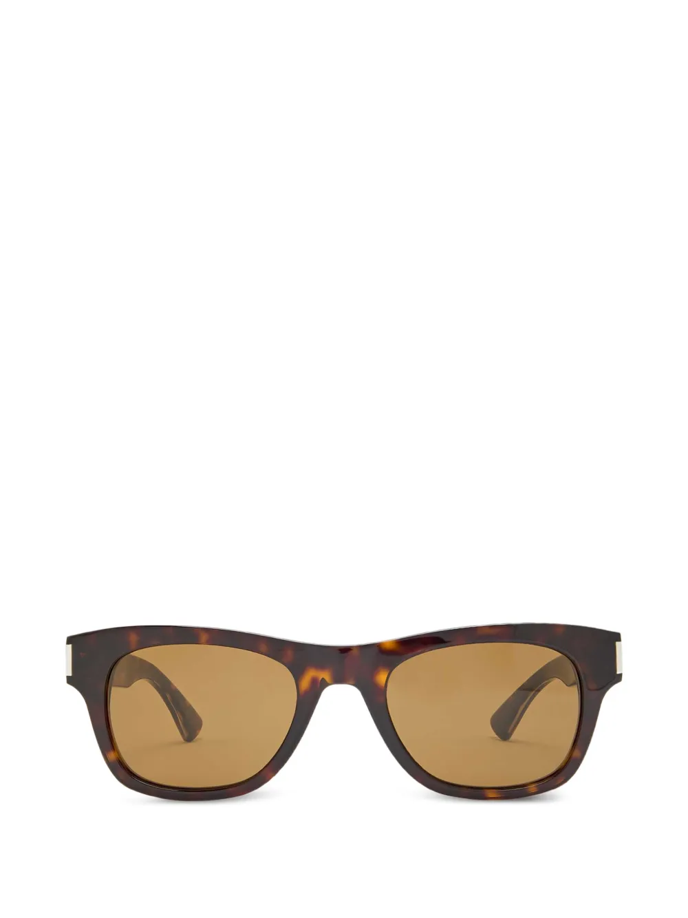 Saint Laurent Wayfarer square-frame sunglasses - Braun