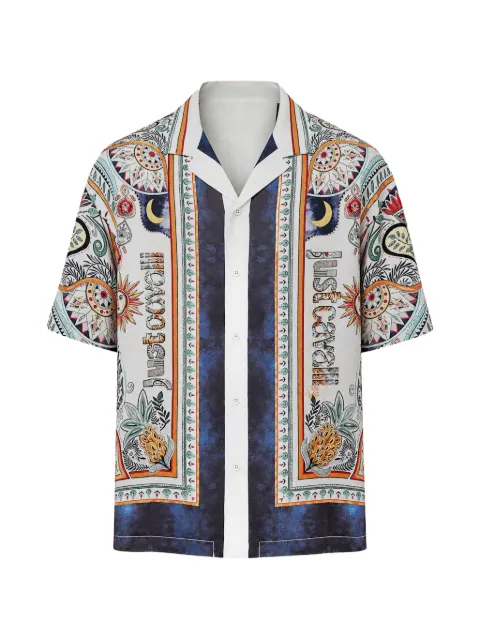 Just Cavalli graphic-print short-sleeve shirt