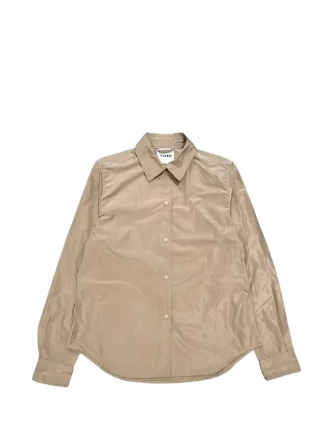 ASPESI camisa con dobladillo redondeado
