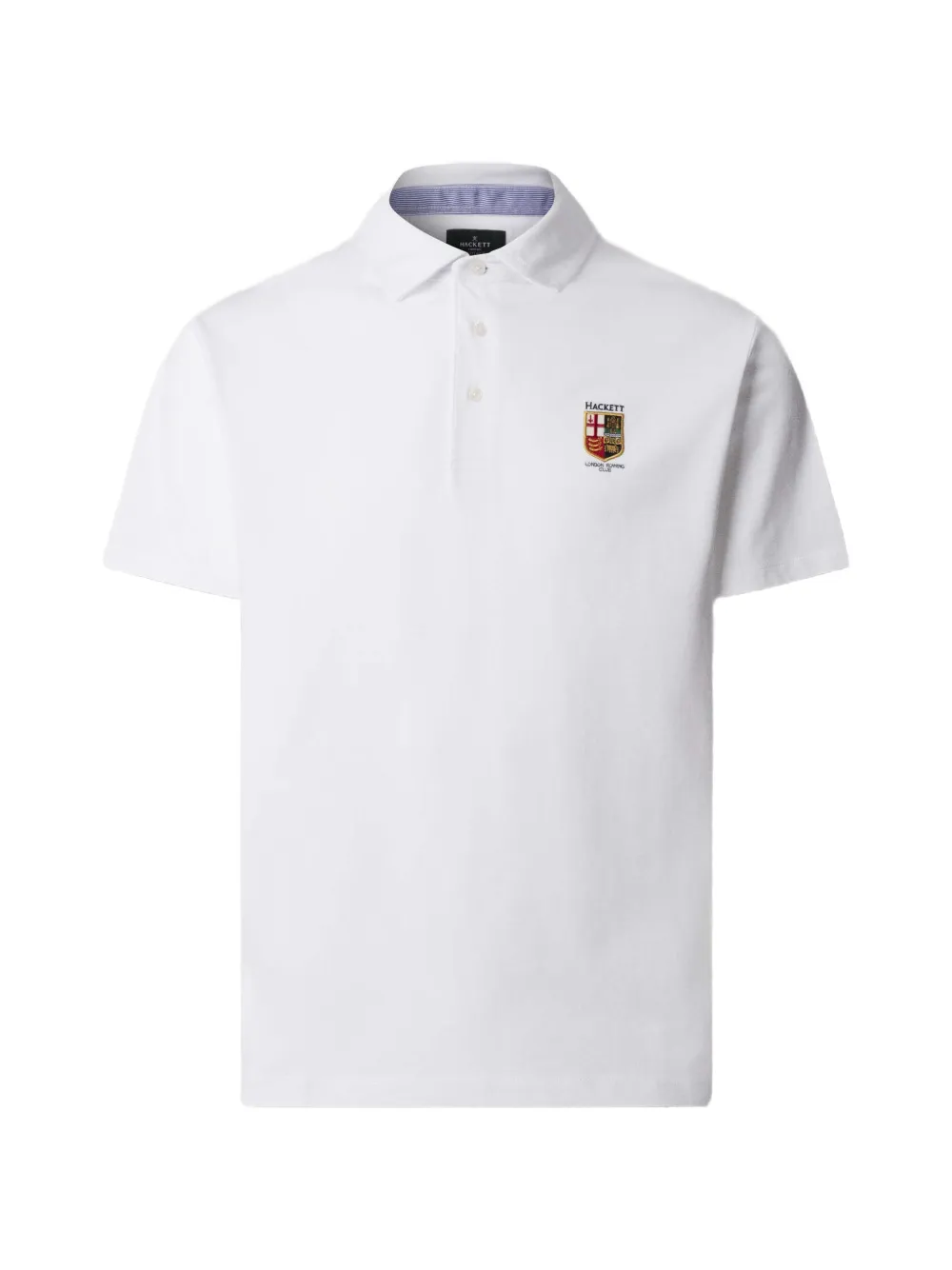 Hackett London x London Rowing Club Poloshirt mit Logo - Weiß