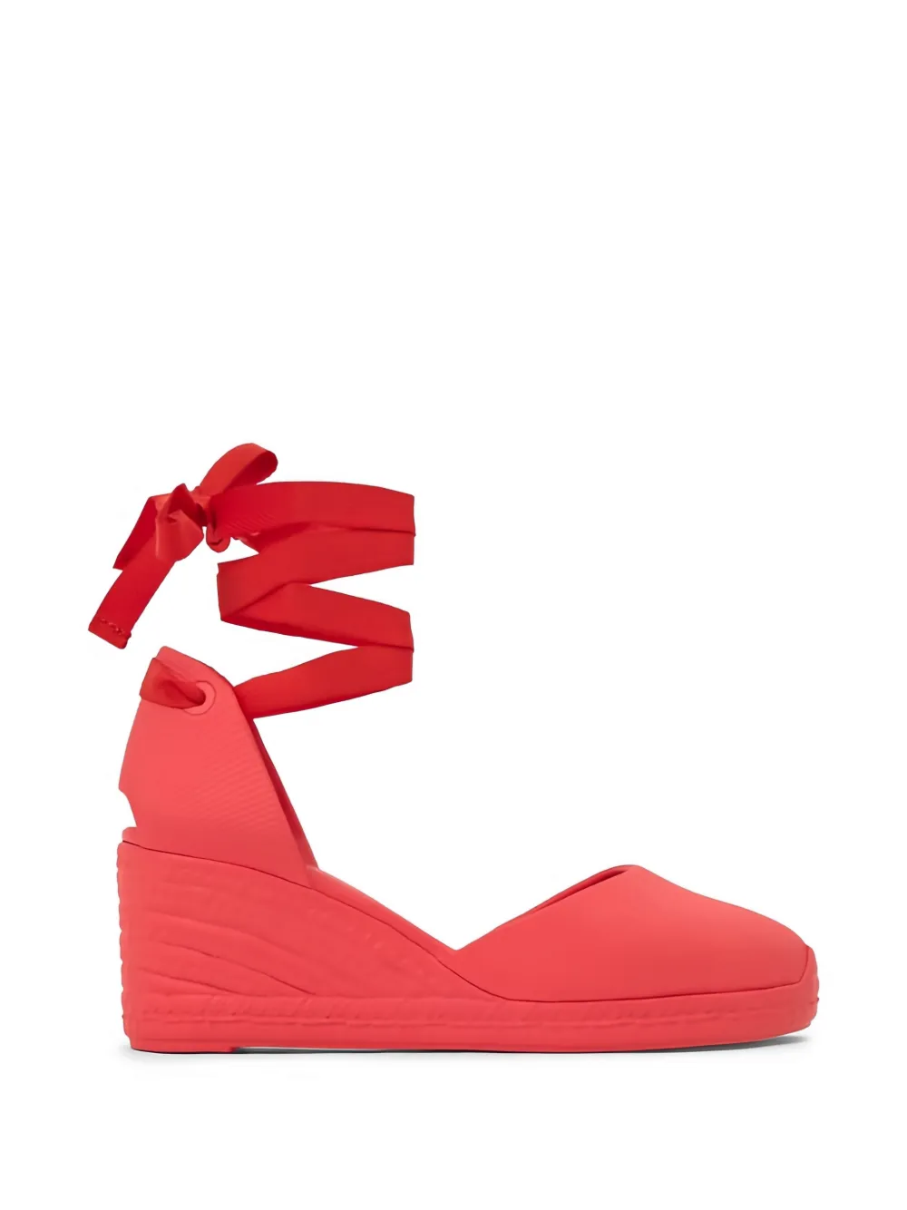 Castañer Careen pebbled espadrilles - Rot