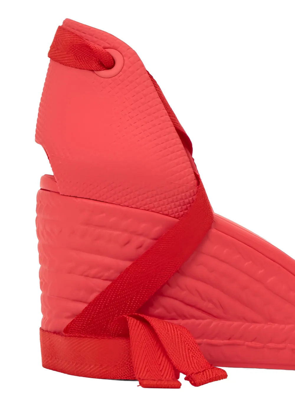 Castañer Careen pebbled espadrilles Rood