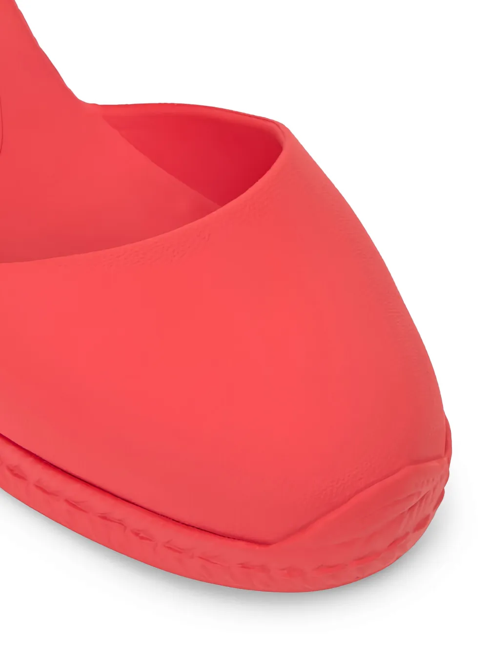 Castañer Careen pebbled espadrilles Rood