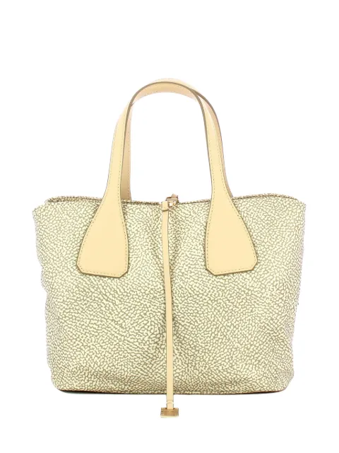 Borbonese bolso shopper con motivo O.P.