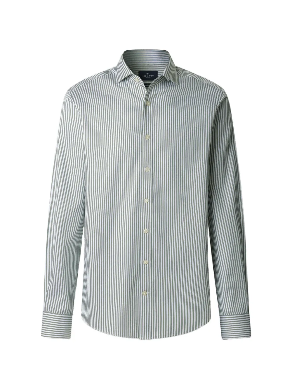 Hackett Striped Shirt In White