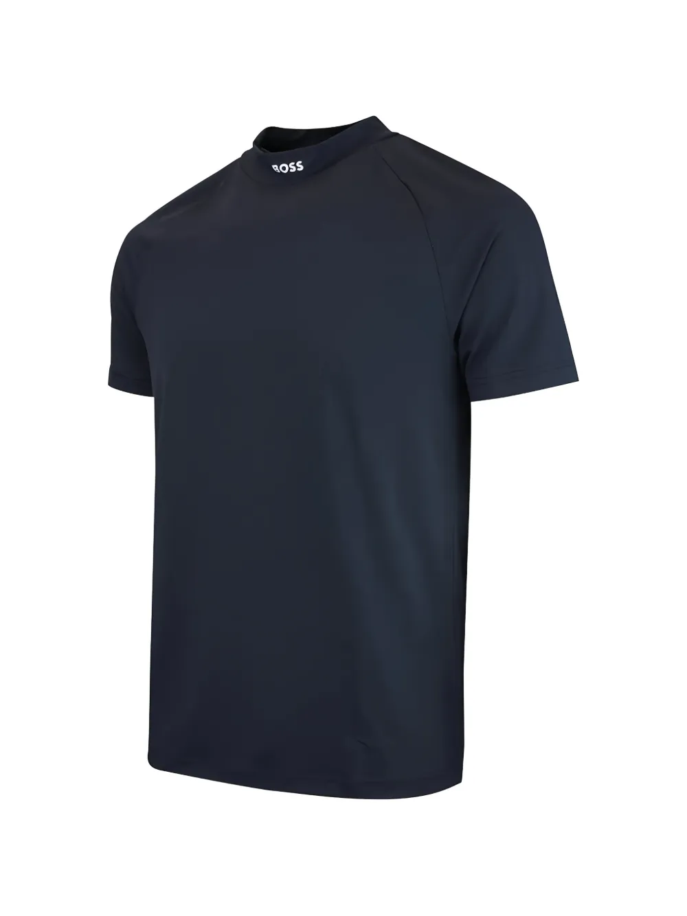 BOSS T-shirt met logoprint Blauw