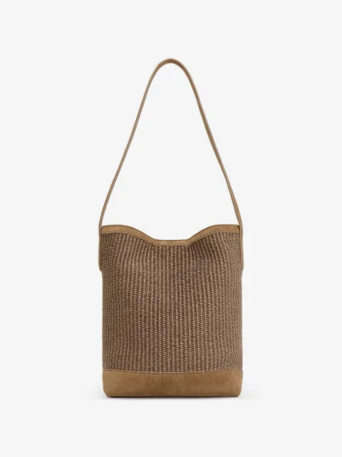Mansur Gavriel small Everyday Cabas leather-trim tote bag