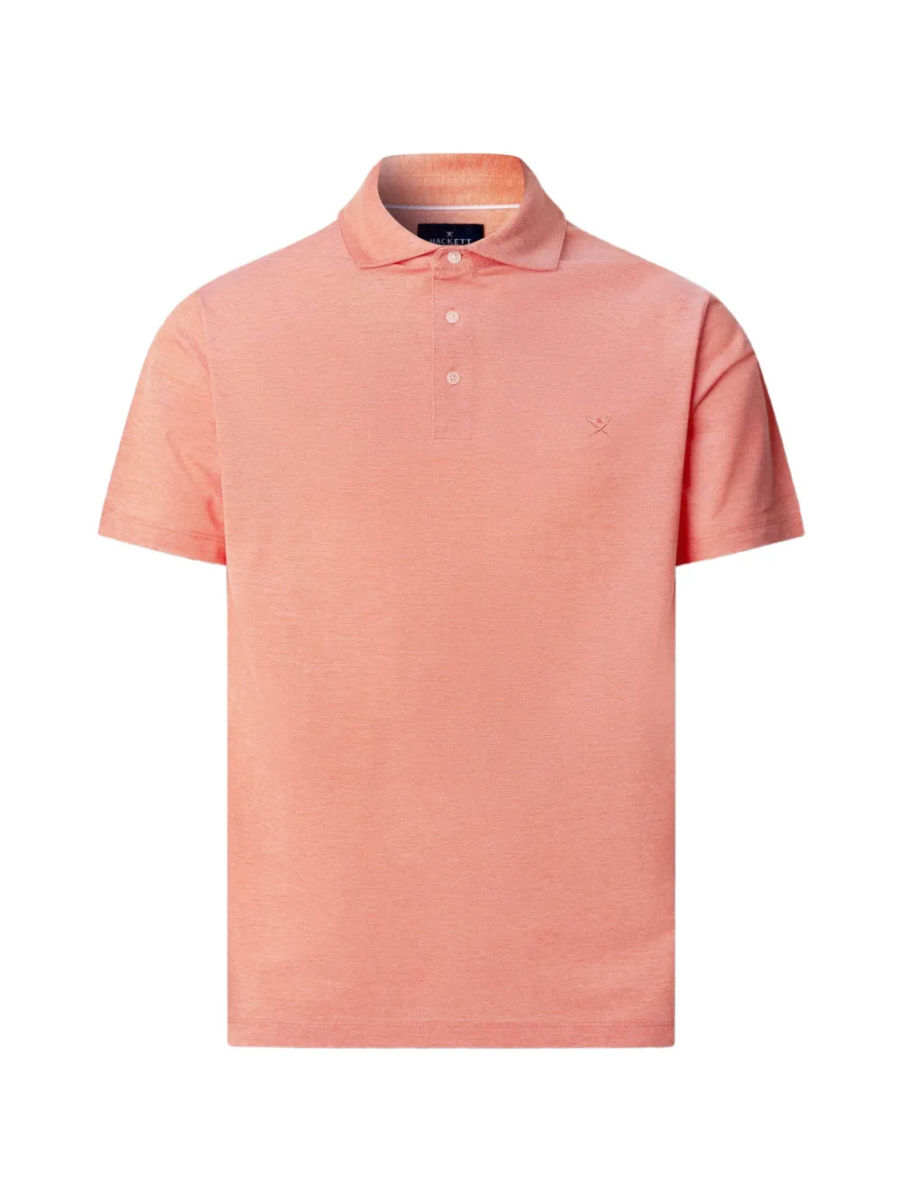 Hackett Embroidered-logo Polo Shirt In White