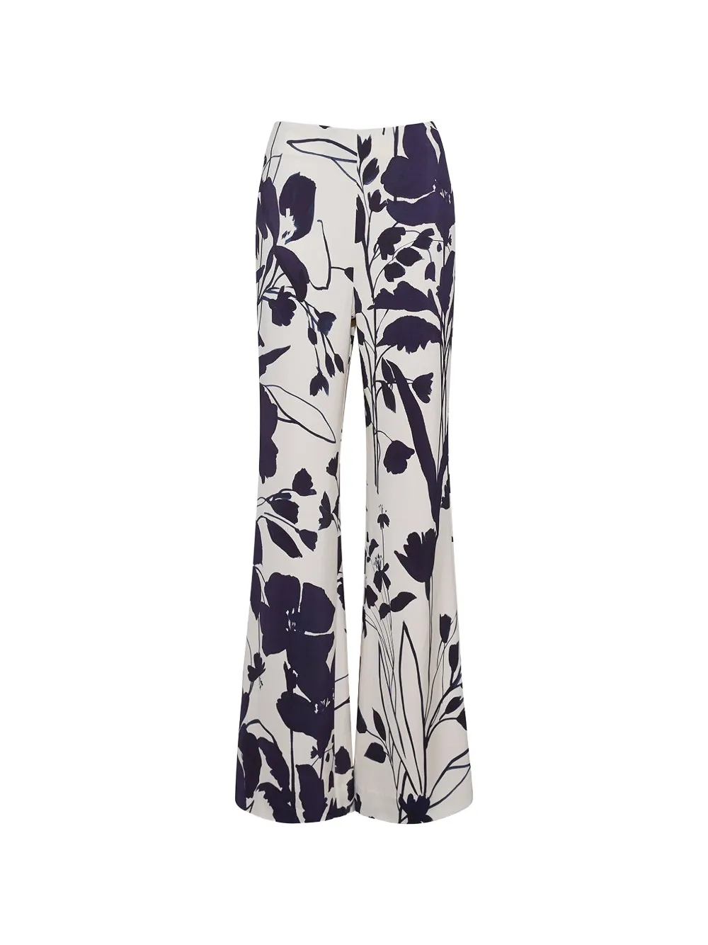 Cara Cara Pisa floral-print trousers - Toni neutri