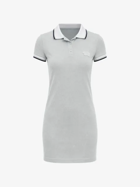 DSQUARED2 embroidered-logo cotton mini polo dress