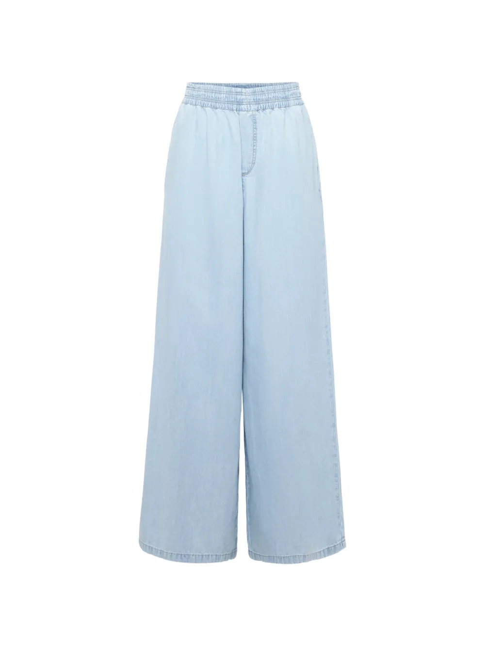 Drykorn Ceiling elasticated-waistband wide-leg jeans - Blu
