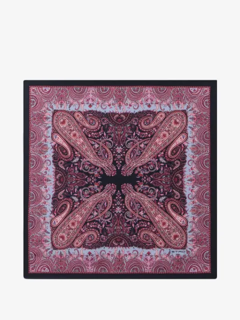 ETRO Seidenschal mit Paisley-Print