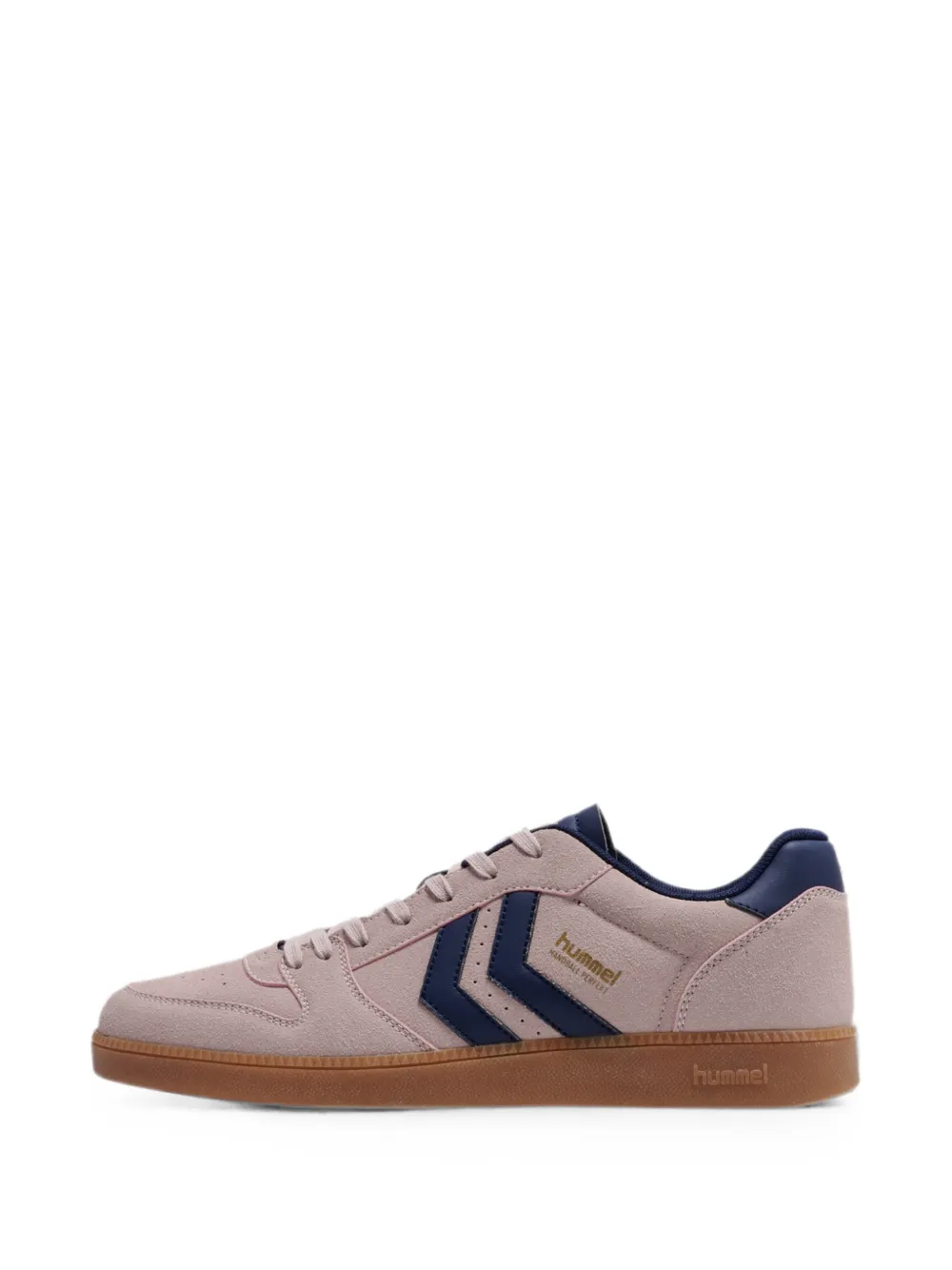 Hummel stripe-panel perforated sneakers
