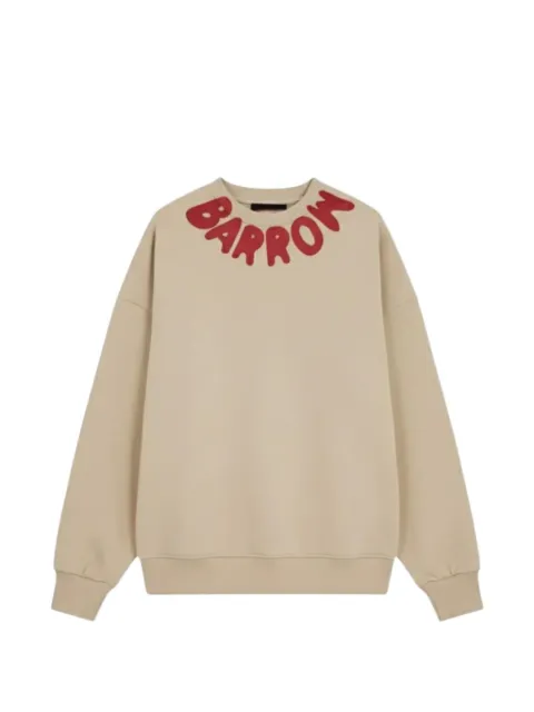 BARROW logo-print long-sleeve sweatshirt