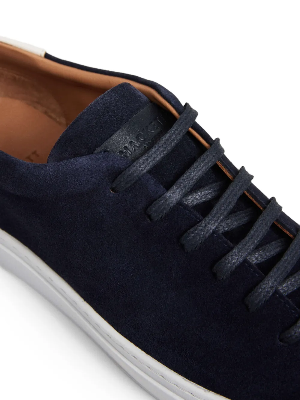 Hackett London Idol low-top sneakers Blauw