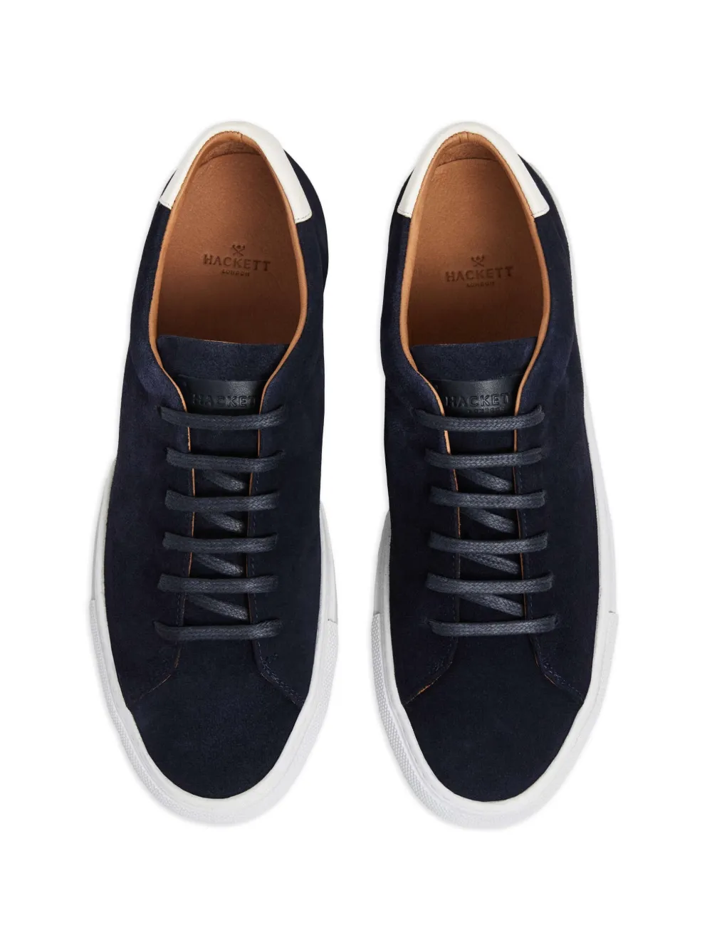 Hackett London Idol low-top sneakers Blauw