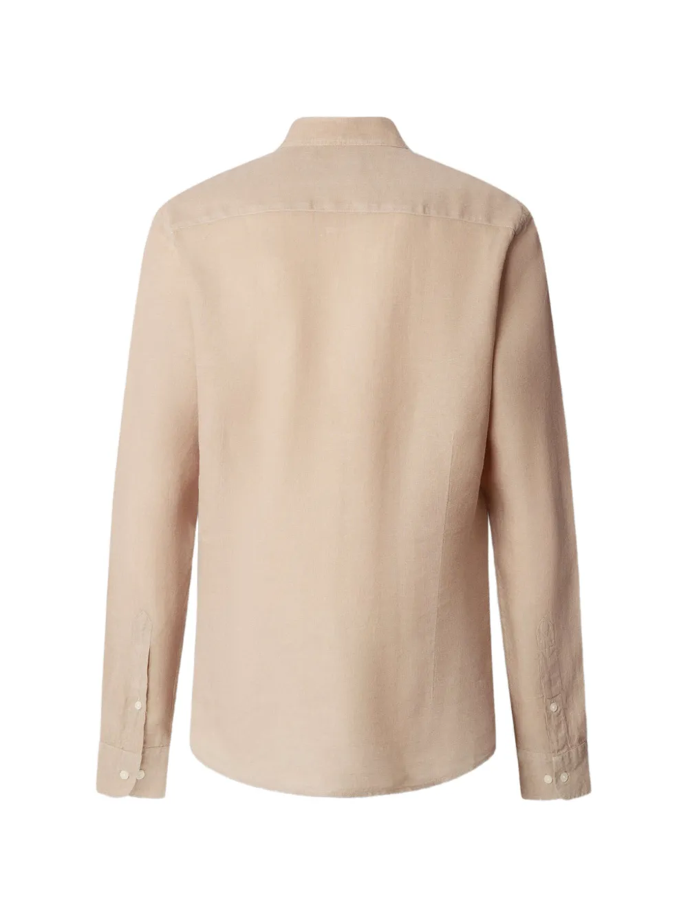 Hackett London Linnen overhemd Beige