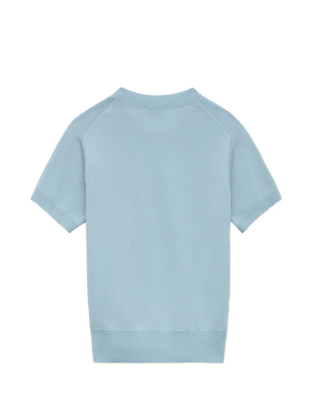  Kenzo Jersey Con Logo Bordado - Azul 
