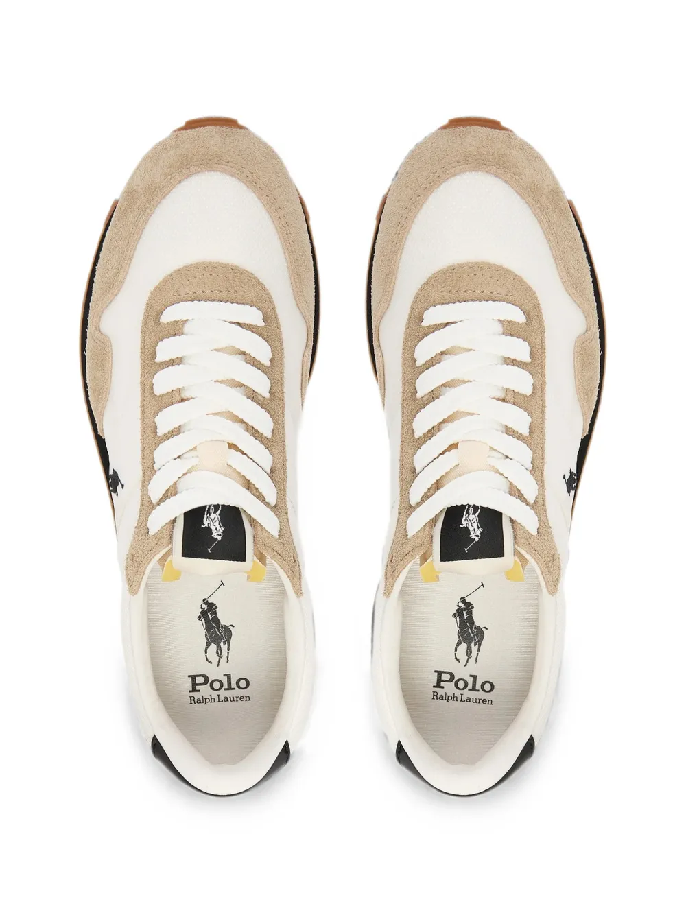 Polo Ralph Lauren Trail 125 panelled sneakers Beige