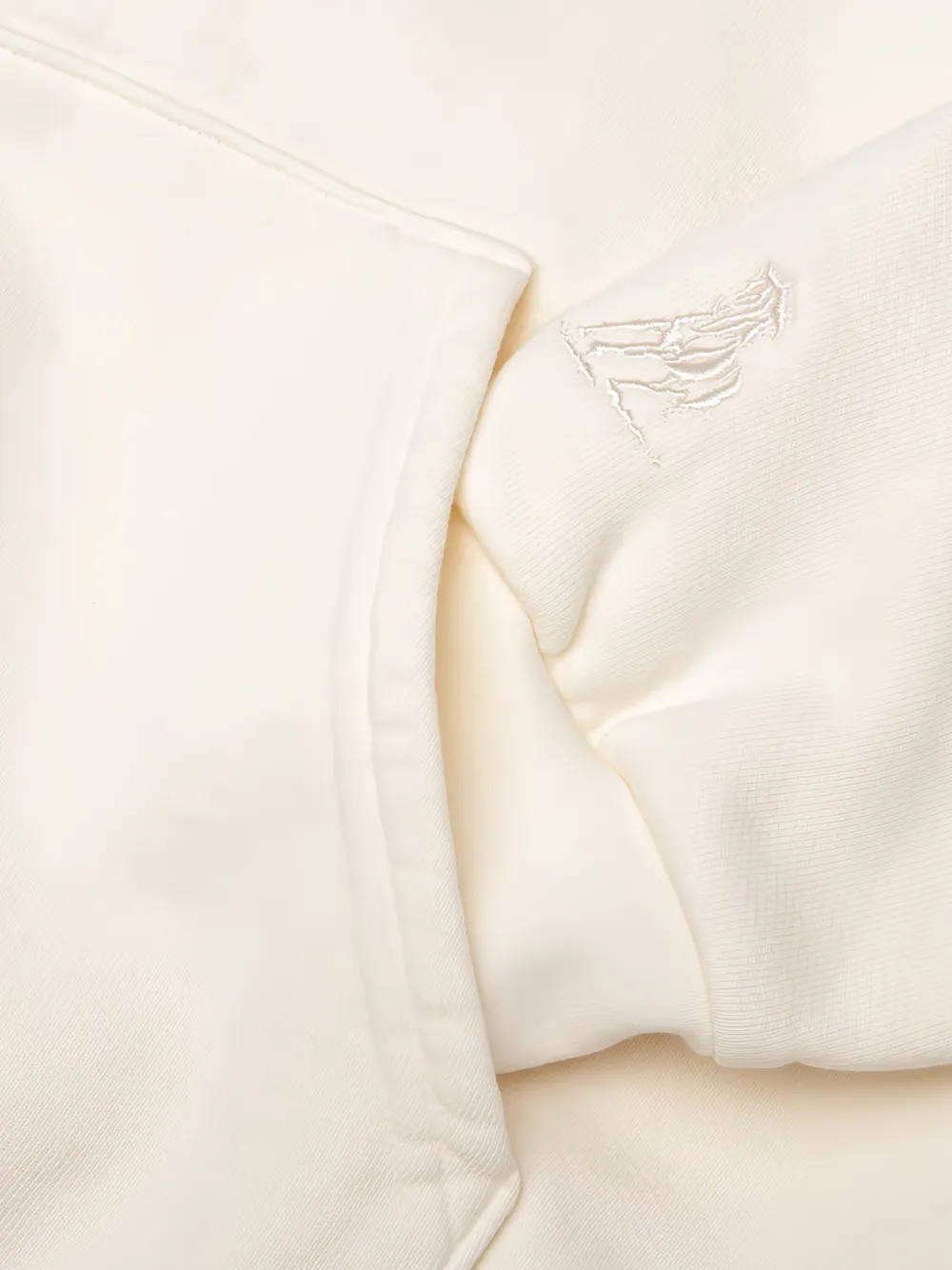 One Of These Days Hoodie met grafische print Beige