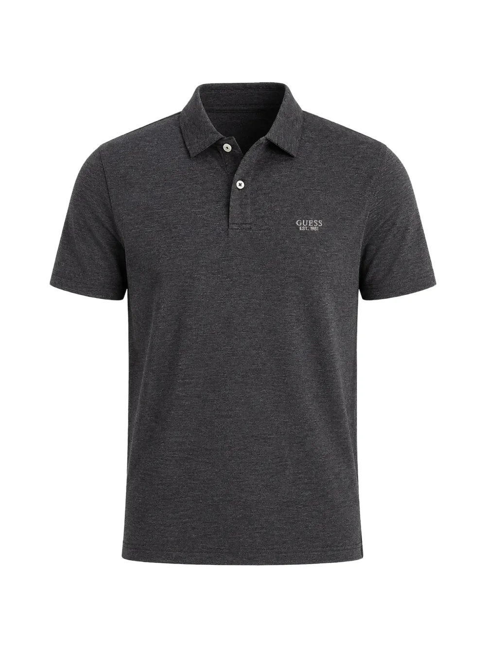 GUESS USA logo-print polo shirt - Grigio