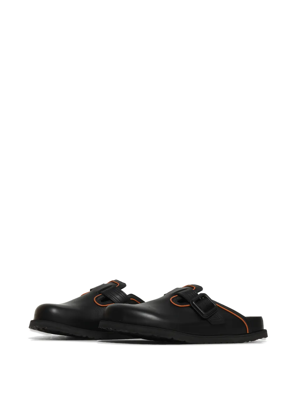 BIRKENSTOCK 1774 Boston buckle sandals Zwart