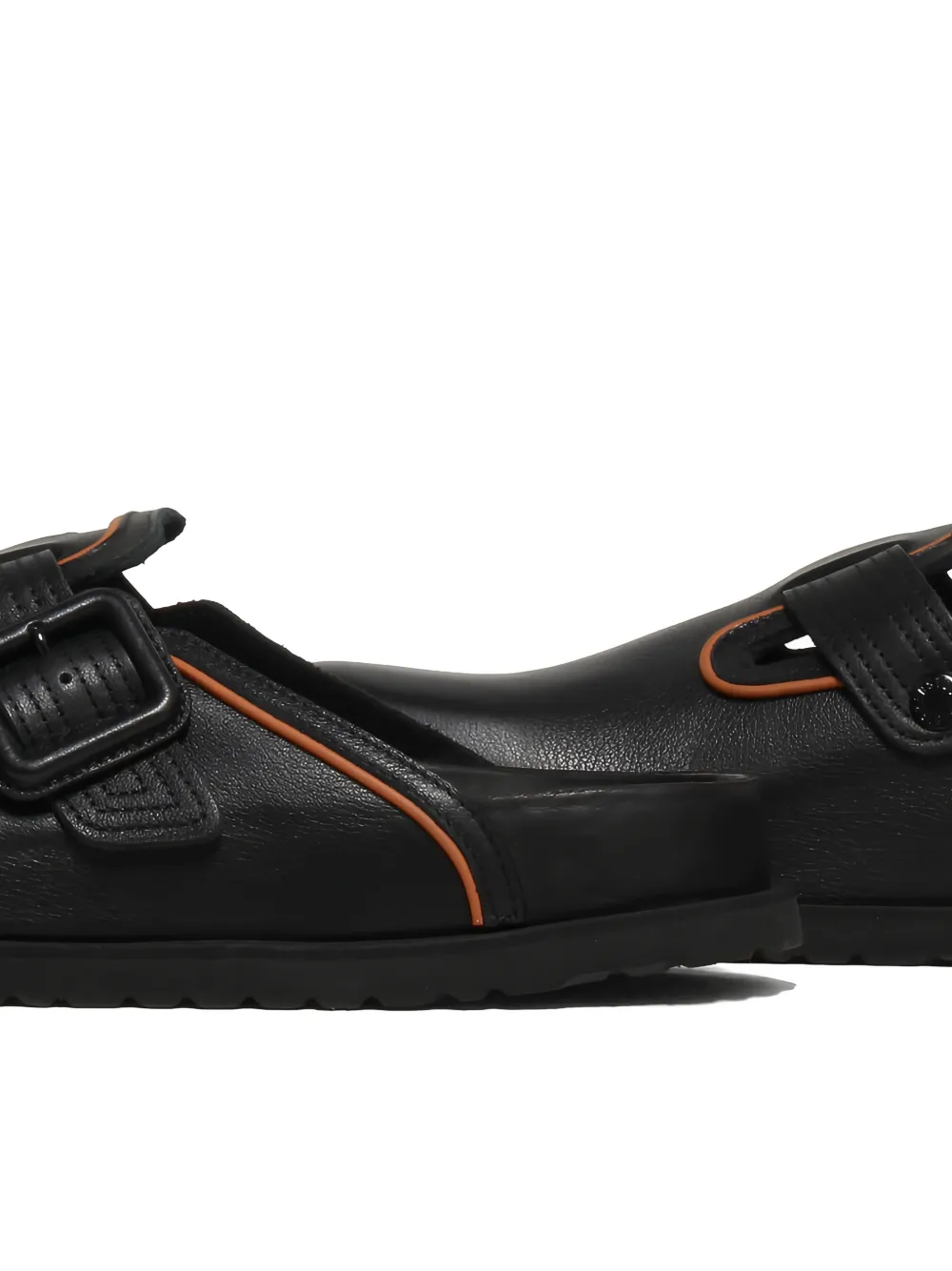 BIRKENSTOCK 1774 Boston buckle sandals Zwart