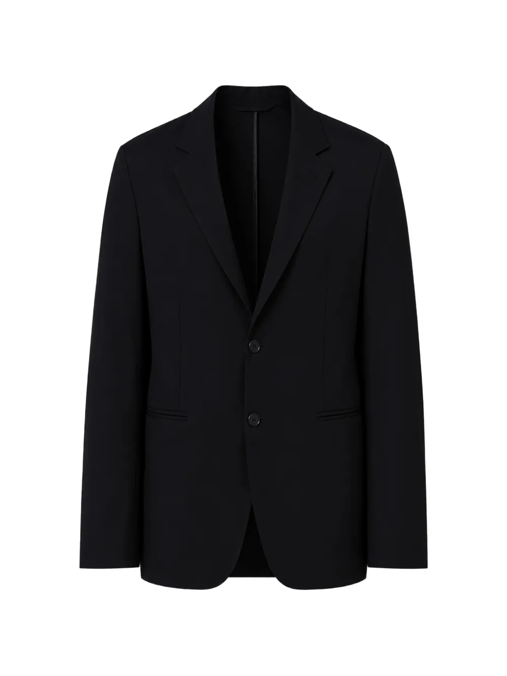 ALBERTO BRESCI single-breasted notched-lapels blazer - Nero