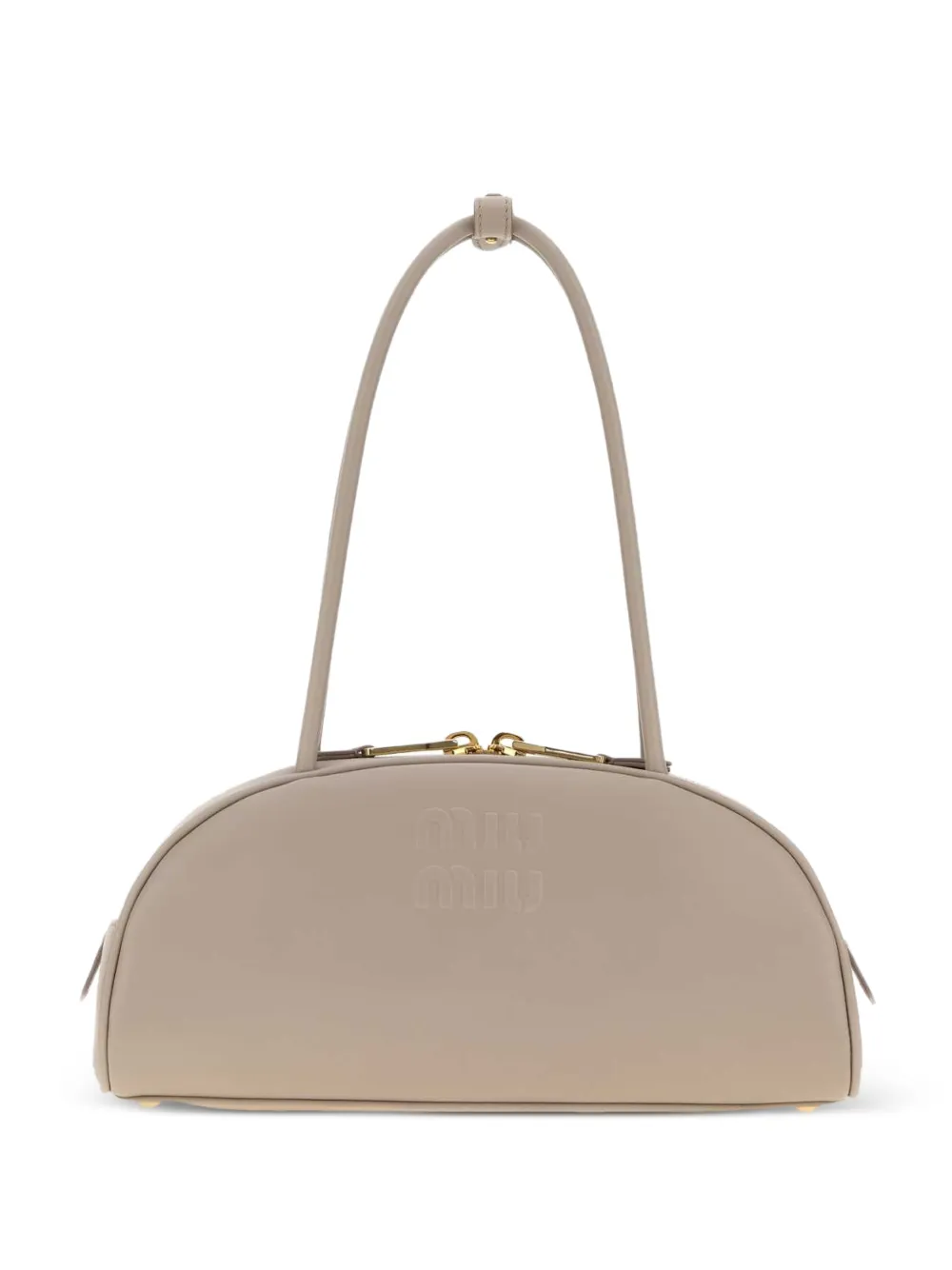 Miu Miu Borsa a spalla Beau - Toni neutri