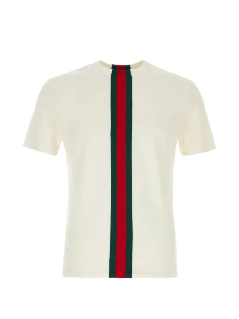 Gucci Web-stripe knit T-shirt