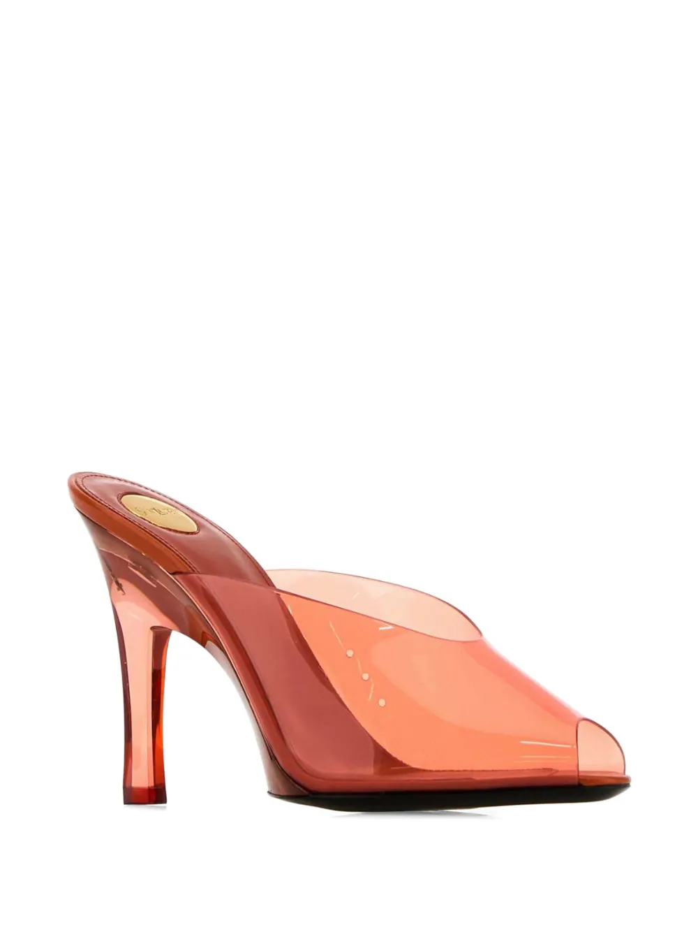 Saint Laurent Sabrina heeled sandals Oranje