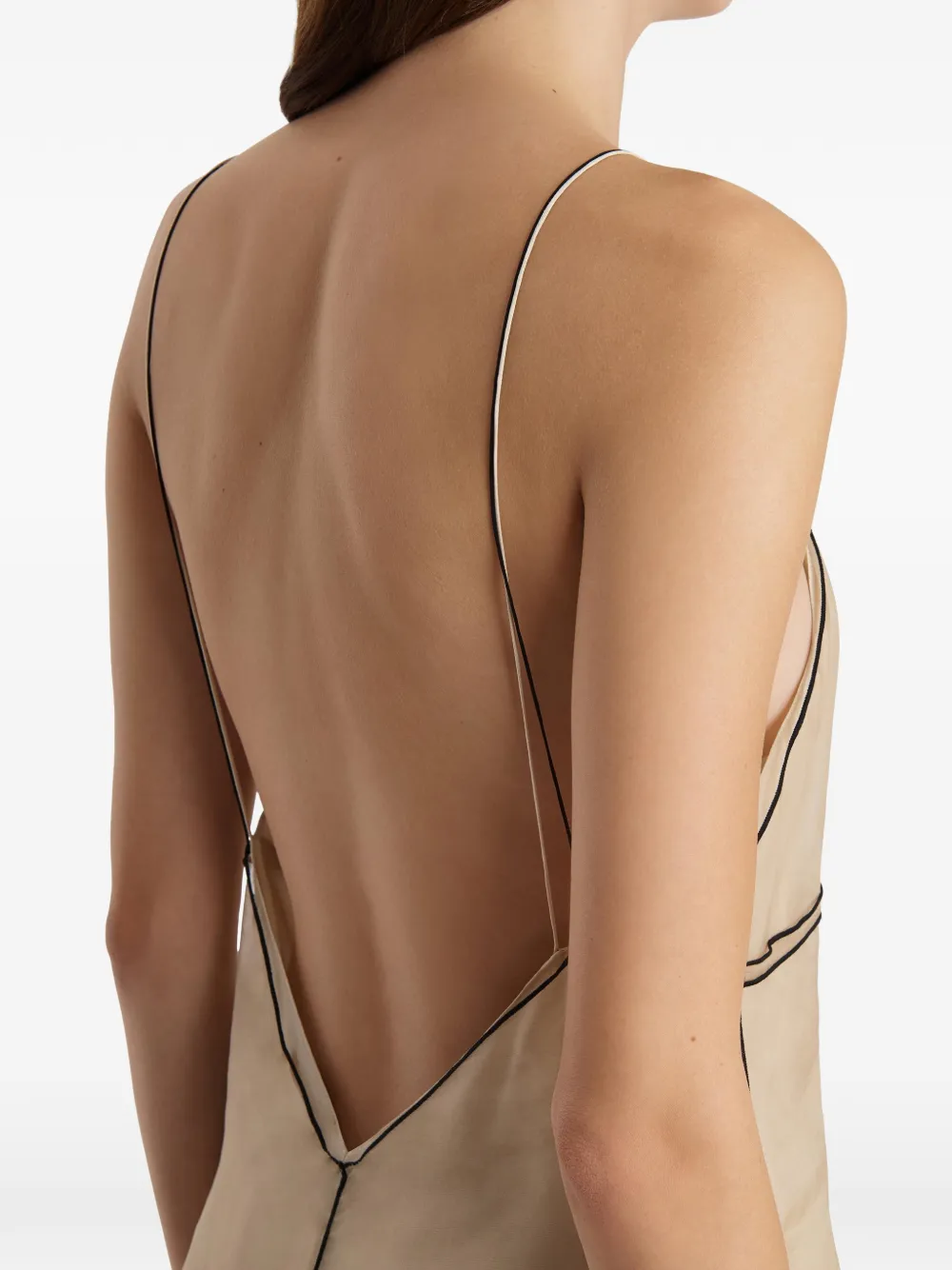 KHAITE Timy top Beige