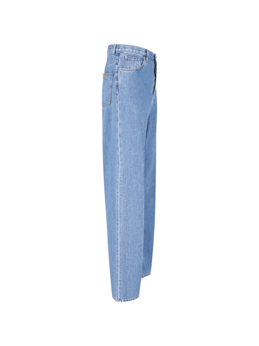 Valentino Garavani Jeans met wijde pijpen Blauw