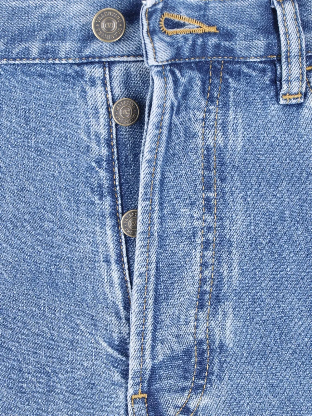 Valentino Garavani Jeans met wijde pijpen Blauw