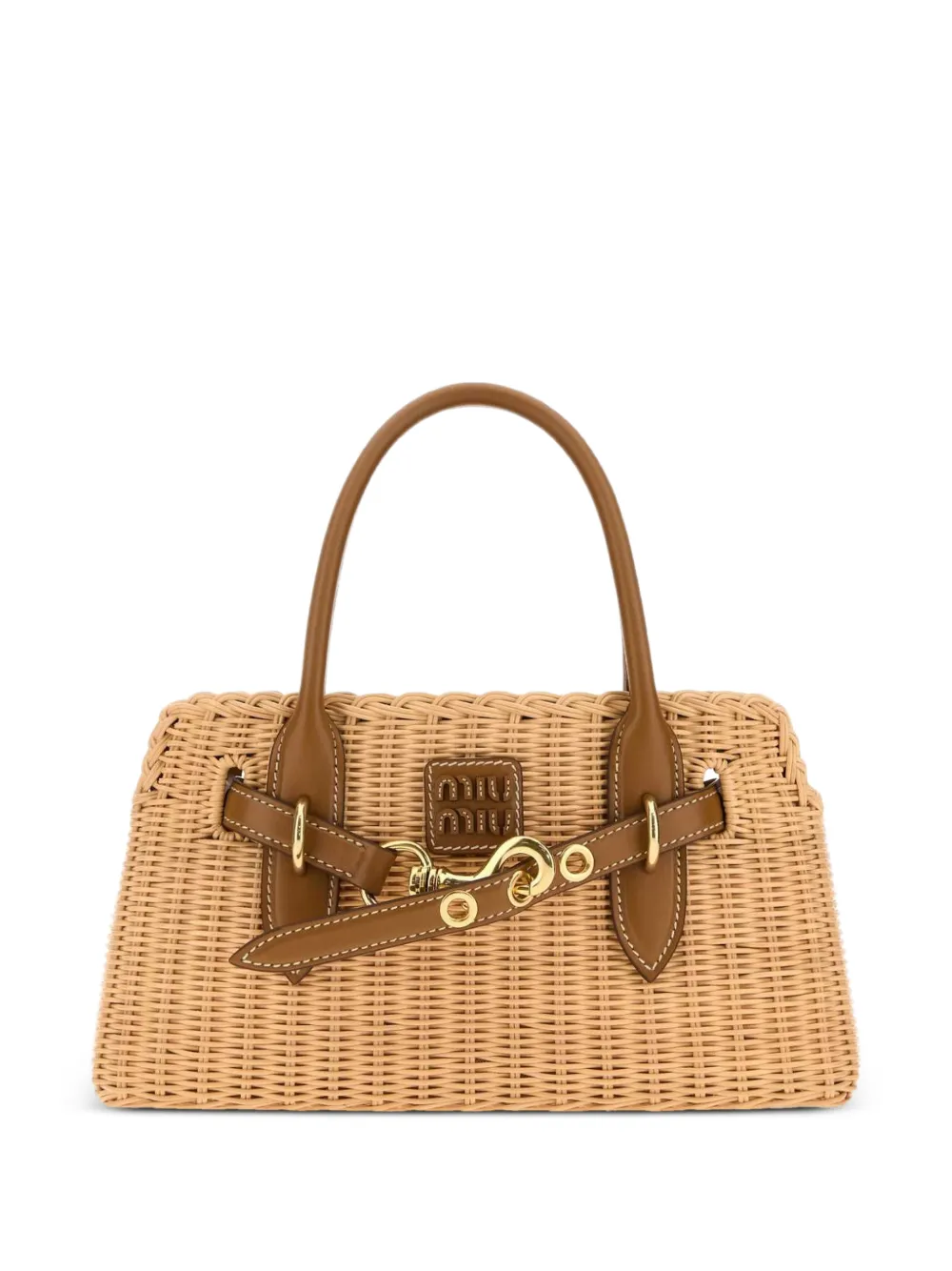 Miu Miu Borsa tote Aventure - Toni neutri