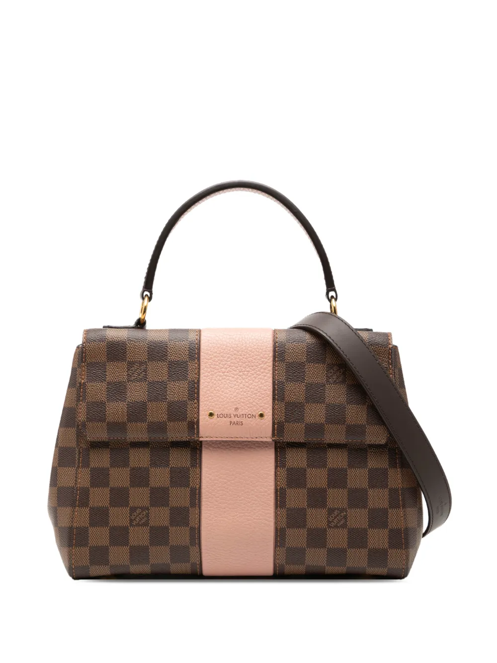 Louis Vuitton Pre-Owned 2017 Damier Ebene Bond Street satchel - Marrone