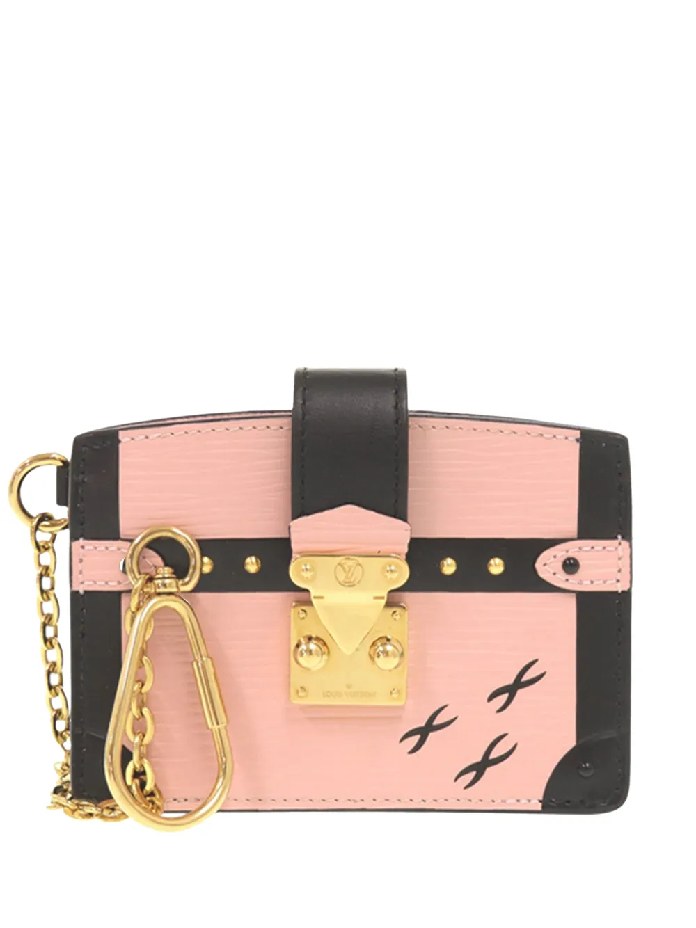 Louis Vuitton Pre-Owned 2019 Epi Trunk card holder - Rosa