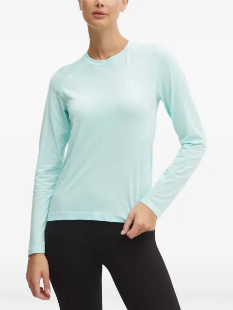 Compressport logo-print raglan-sleeve T-shirt