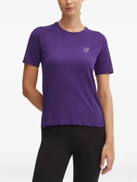 Compressport logo-print raglan-sleeve T-shirt