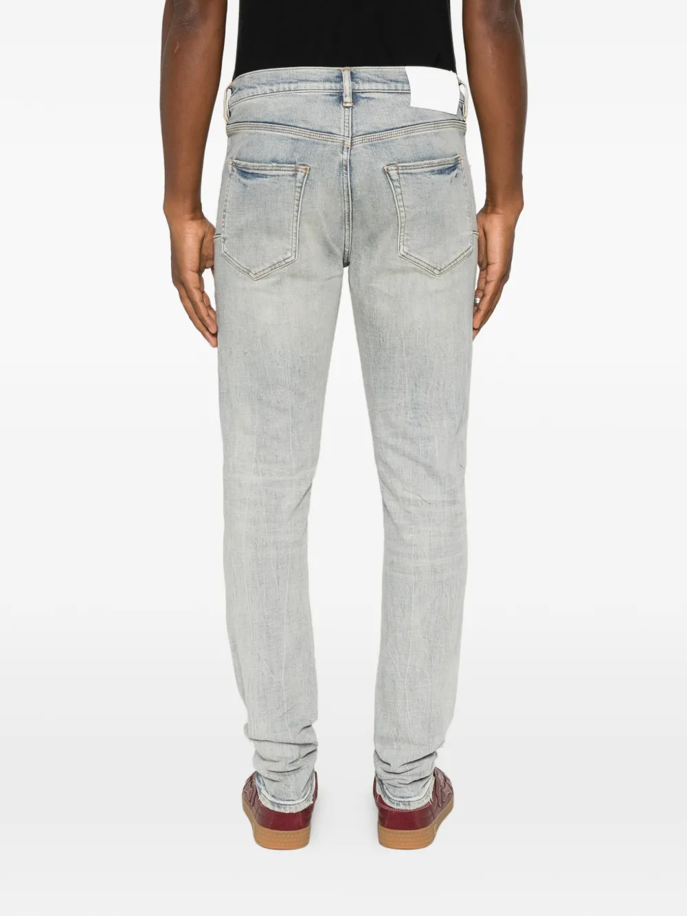 Purple Brand Slim-fit jeans Blauw