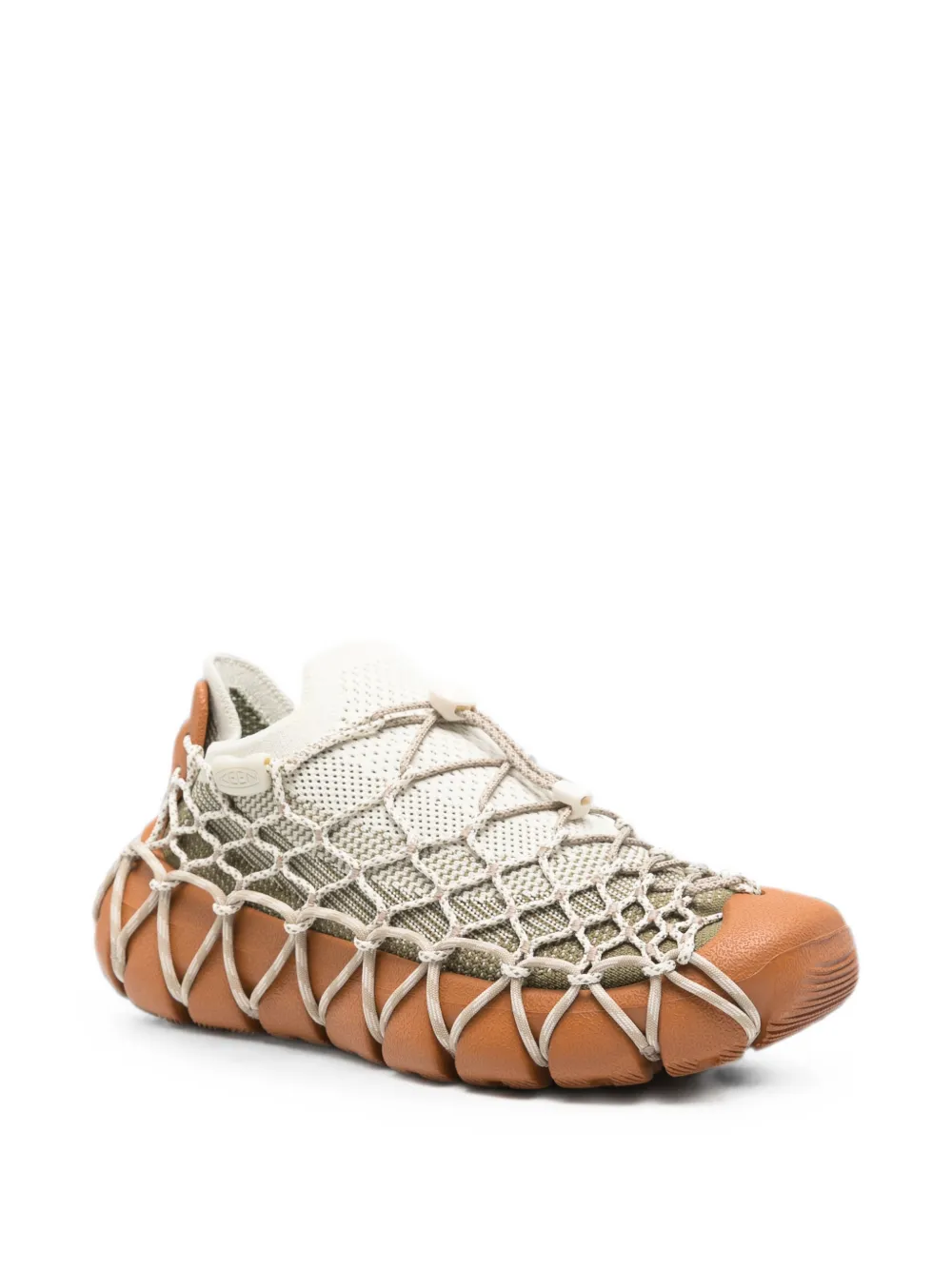 KEEN FOOTWEAR netting toggle-fastening sneakers Beige