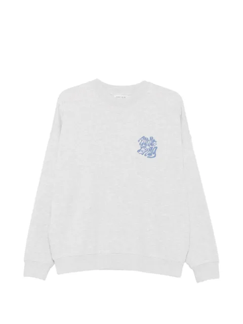 ANINE BING logo-print sweatshirt