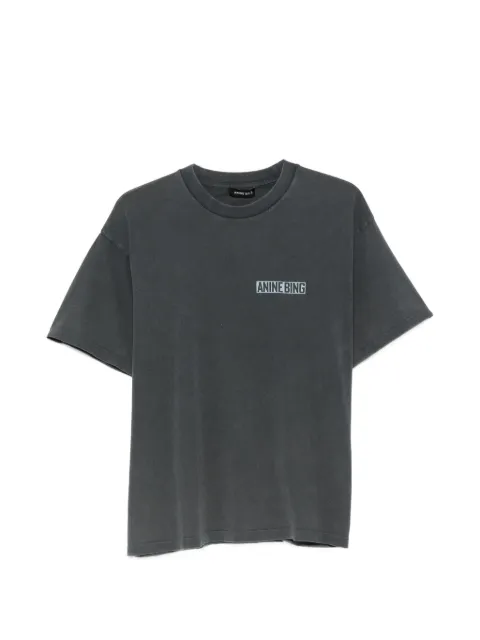 ANINE BING Cade logo-print cotton T-shirt