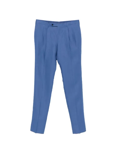Rota pleated pressed-crease trousers