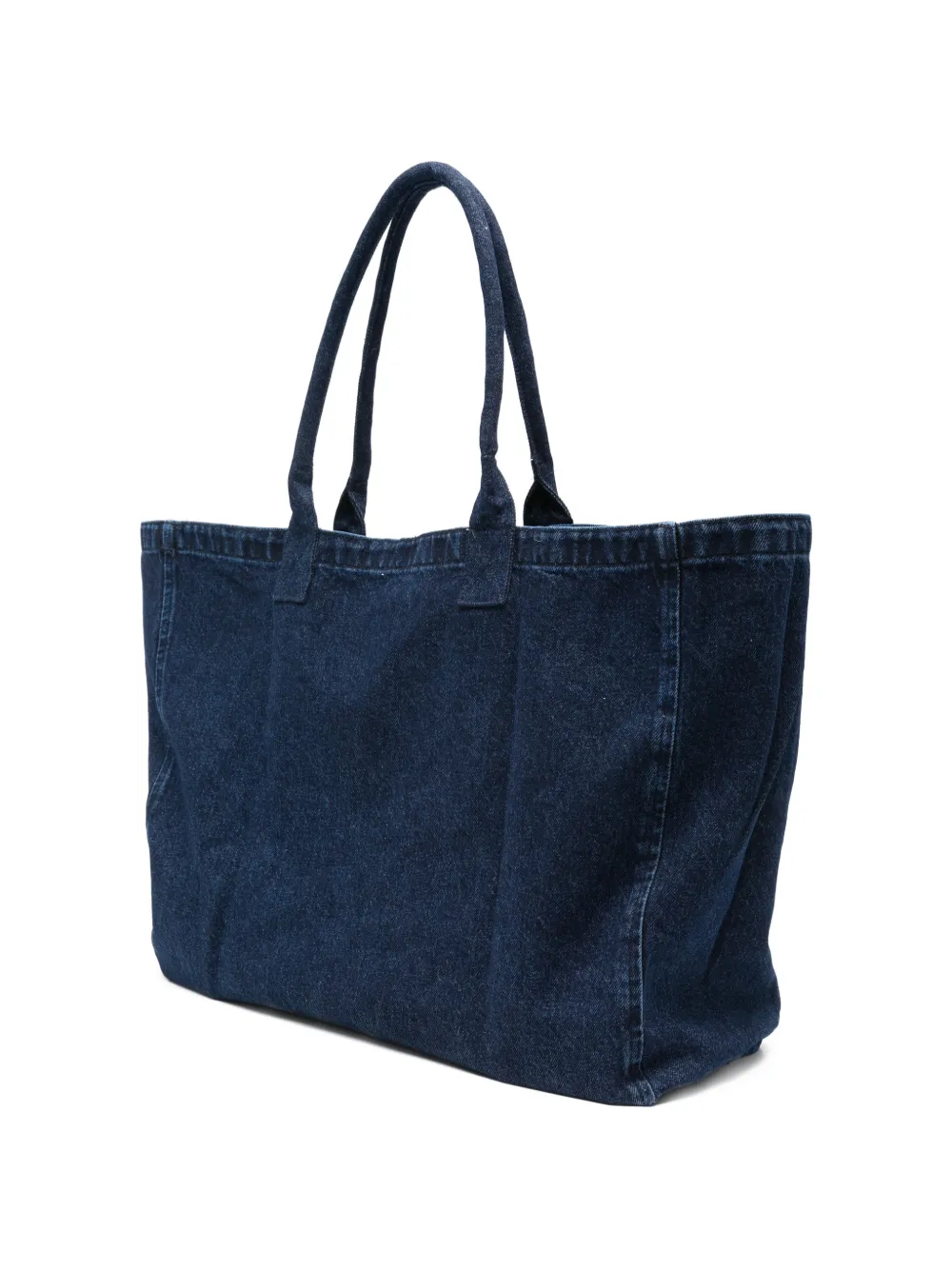 ANINE BING Schoudertas met logoprint Blauw