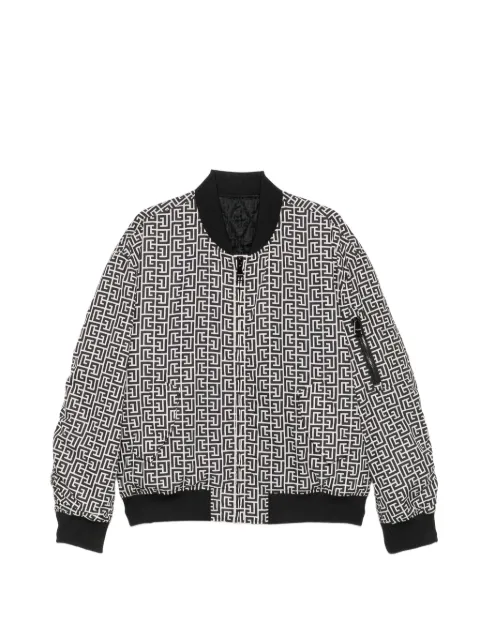 Balmain PB-monogram bomber jacket