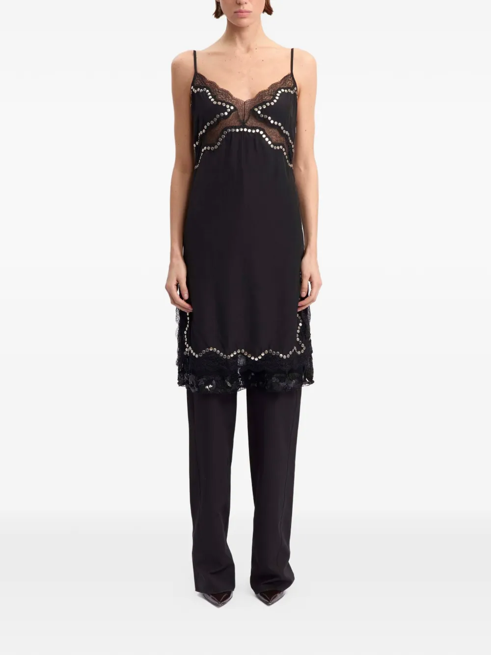 16Arlington Inge mini-jurk Zwart
