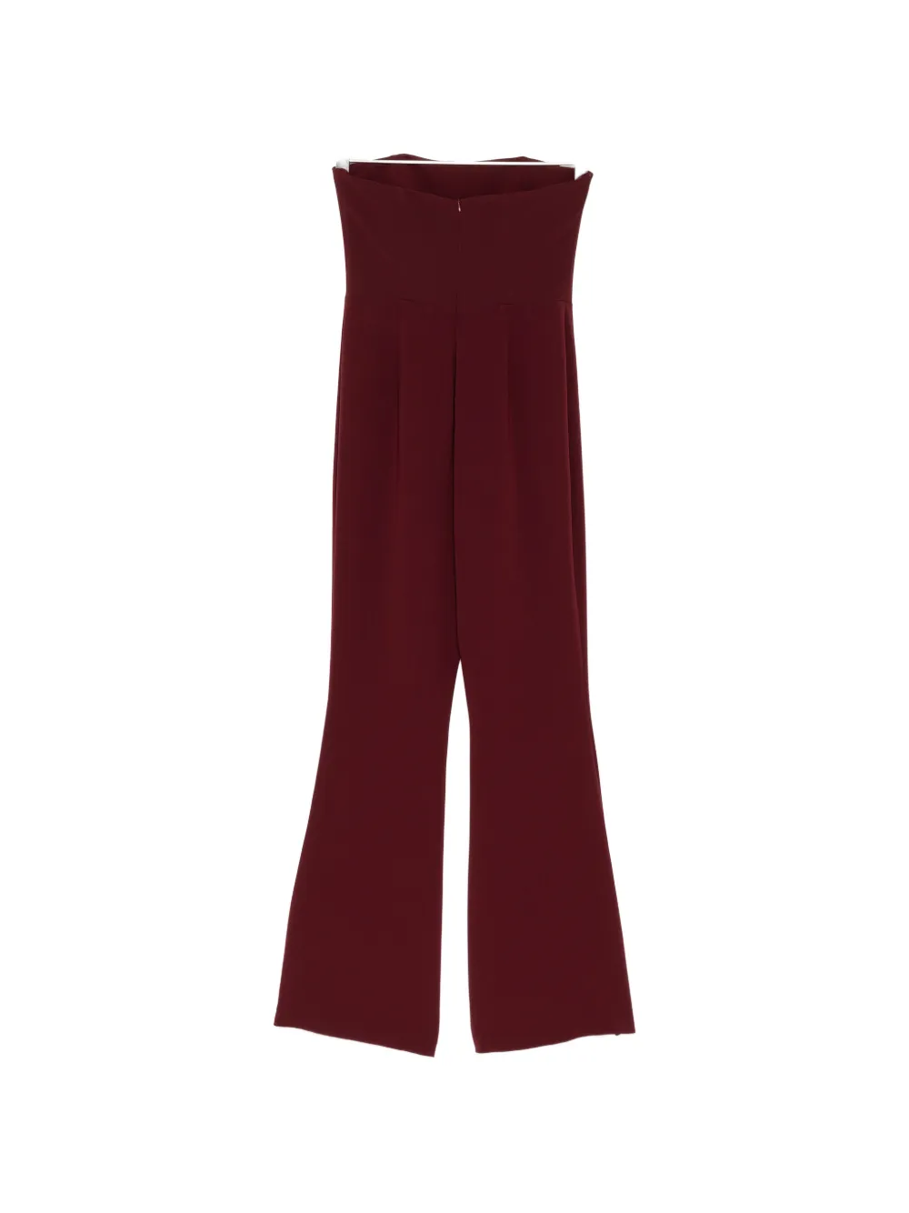 Isabel Sanchis Strapless jumpsuit Rood