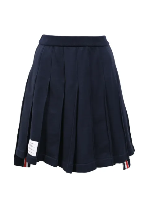 Thom Browne Classic Loopback pleated skirt